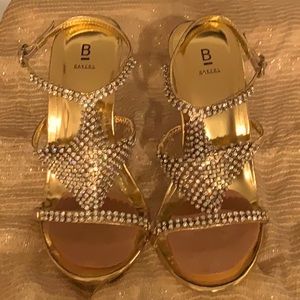 Beautiful Golden Shoes